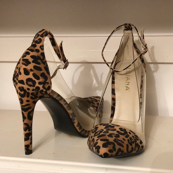 Liliana Shoes - NWOT Leopard Pointed Heels